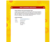 Tablet Screenshot of firstusedbooks.com